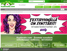 Tablet Screenshot of kaalimato.com